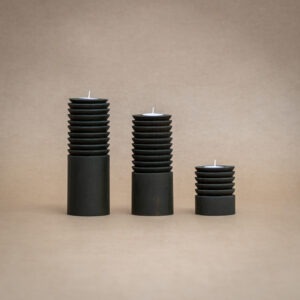 Rippled Tealight Candle Holder
